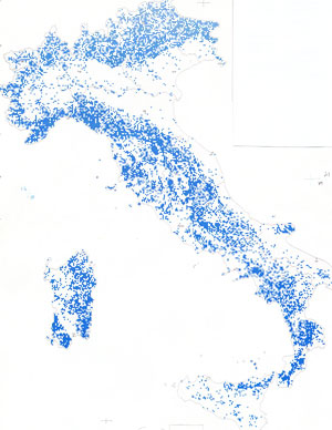 Cartogramma Italia