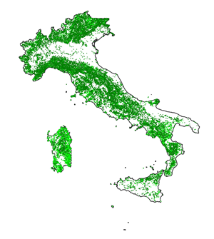 Cartogramma Italia